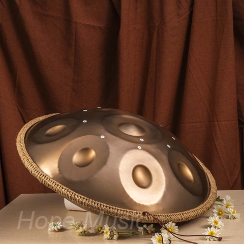 Trống Hang Drum (Hand Pand) 14 Nốt Anca Màu Đồng - Trống Hand Pand 14 Note Màu Đồng