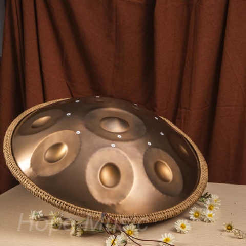 Trống Hang Drum (Hand Pand) 14 Nốt Anca Màu Đồng - Trống Hand Pand 14 Note Màu Đồng