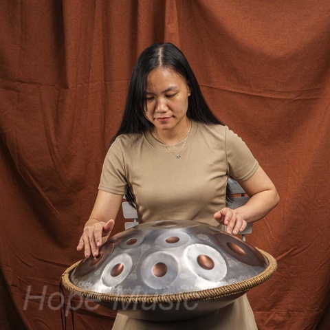 Hang Drum 12 Nốt Màu Bạc