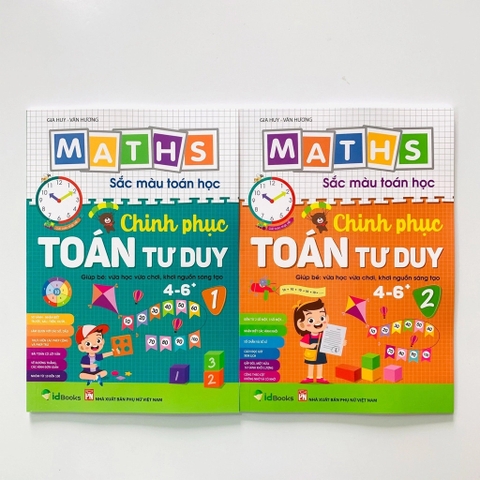 Chinh phục toán tư duy quyển 1 và 2 (bộ 2 quyển)