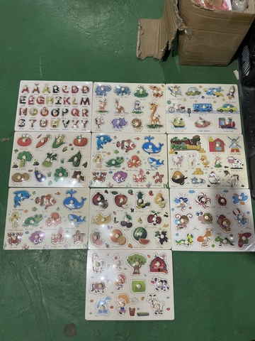 Bảng Núm Gỗ mix mẫu