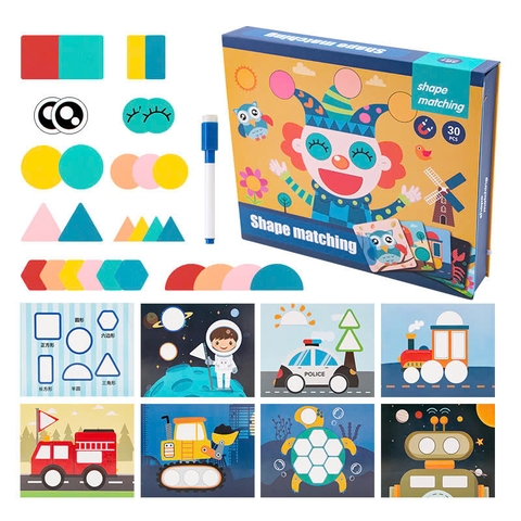 Ghép hình theo tranh mã SSG-526