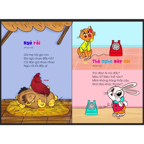 Thơ cho bé học nói (Sách bìa cứng)