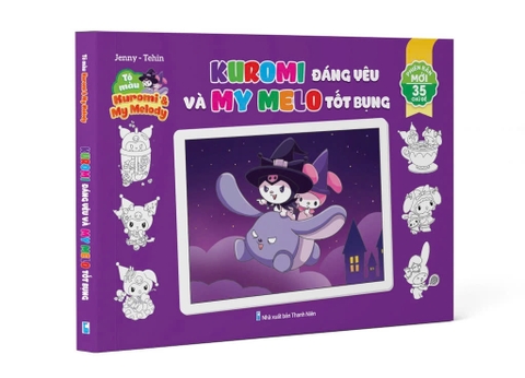 Tô màu Kuromi & My Melody - Kuromi đáng yêu và My Melo tốt bụng