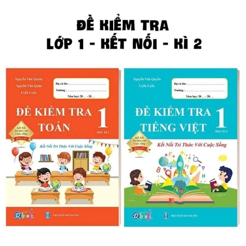 Đề kiểm tra toán và tiếng việt, bài tập tuần ôn hè toán và tiếng việt từ lớp 1 đến lớp 5 (giá theo cuốn) lấy đề kiểm tra hay bài tập tuần của lớp mấy note rõ