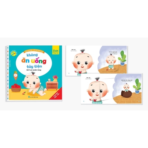 Bộ ehon tương tác lật mở song ngữ Anh - Việt 10 cuốn