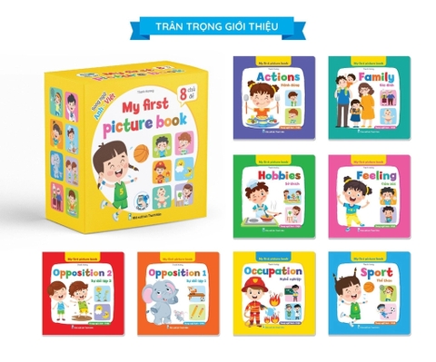 Myfirst picture book (truyện tranh tư duy hình ảnh cho bé bộ 8q)