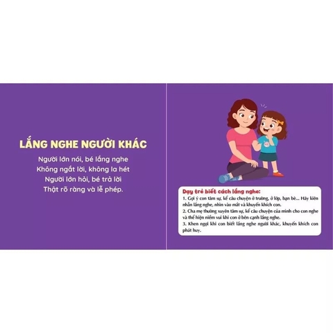 Sách bìa cứng: Cùng con rèn luyện kỹ năng giao tiếp ứng xử (Bộ 6 cuốn)