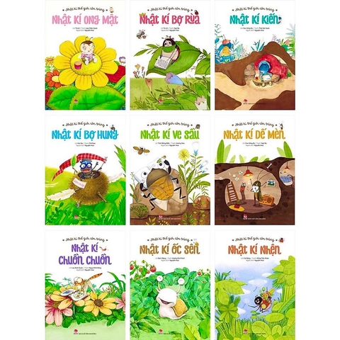 Combo 9 cuốn Nhật ký côn trùng