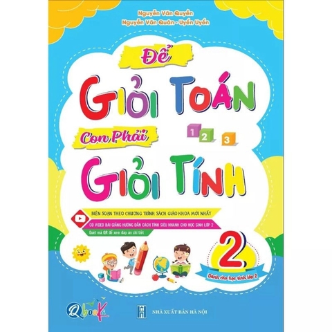 Để giỏi toán con phải giỏi tính --lớp 2 (Giá theo cuốn)