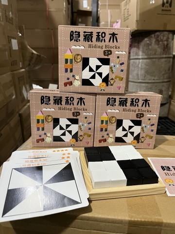 (Giá Đã bao gồm VAT) - Đồ chơi xếp hình IQ mã JM