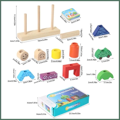 Khối xây dựng ngày và đêm mã MMM-687