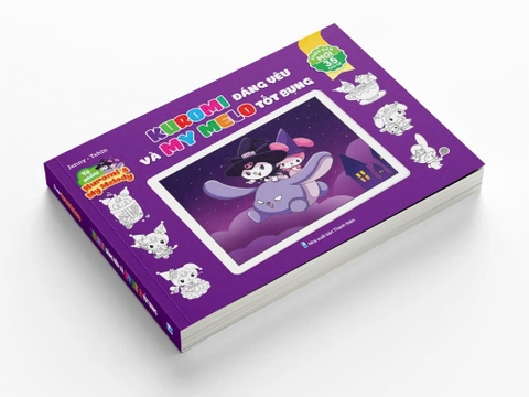 Tô màu Kuromi & My Melody - Kuromi đáng yêu và My Melo tốt bụng