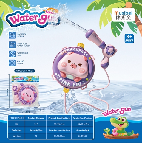 (Giá Đã bao gồm VAT) - Balo phun nước HEO mã 317