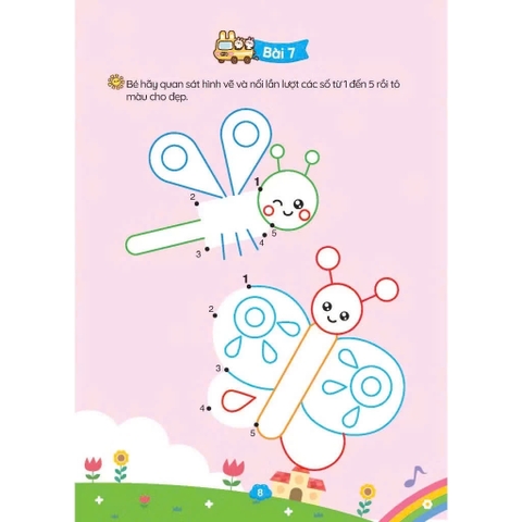 Bộ sách phát triển IQ 3-4 tuổi (Túi 8 cuốn)