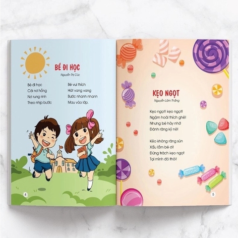 Tuyển tập thơ hay cho trẻ mầm non