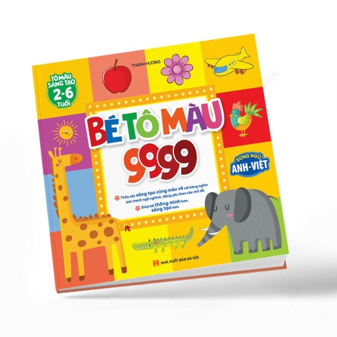 Tô màu song ngữ 9999 hình