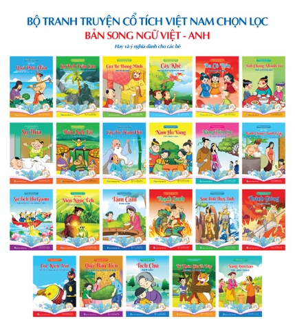 Túi 8 cuốn truyện cổ tích Việt Nam