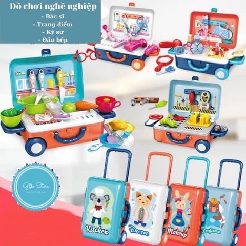 Vali nghề mã 678-116/7/8/9( 4 nghề nấu ăn, kỹ thuật, bác sĩ, trang điểm)