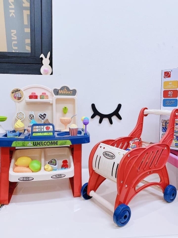 Xe đẩy siêu thị 668-83 or Xe đẩy siêu thị (bếp nấu ăn)