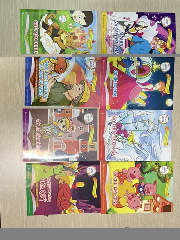 Túi 8 cuốn truyện cổ tích Thế Giới