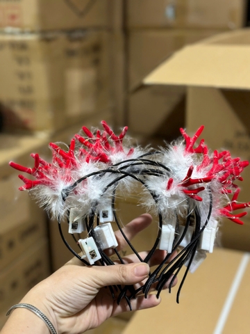 Bờm Noel mã 50395 (10c/ túi) CÓ ĐÈN