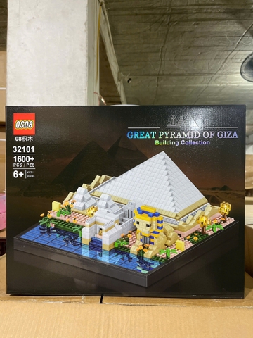 Bộ xếp hình Kim Tự Tháp 1600pcs mã 32101
