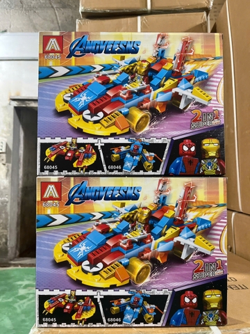 Bộ xếp hình siêu anh hùng 137pcs mã 68045