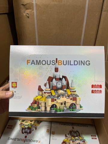 Bộ xếp hình thành phố 12 mẫu mã HE-23067 (Bán lốc 12 hộp)