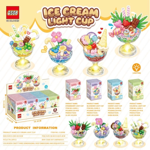 Bộ xếp hình kem ly mã 11059B ( Bán lốc 8 hộp)