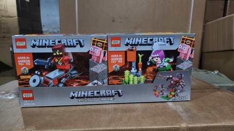 Bộ xếp hình Minecraft mã 44093B ( Bán theo khay x 6 hộp)