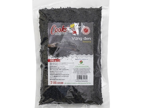 Vừng/Mè đen Cooks' 100 g