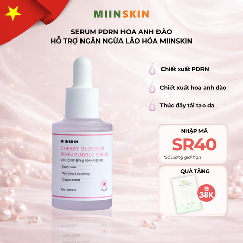 Serum Miinskin PDRN Hoa anh đào