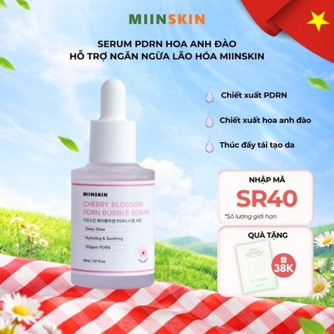 Serum Miinskin PDRN Hoa anh đào