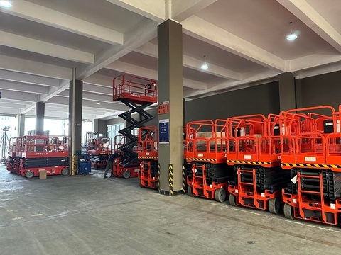 Xe nâng người cắt kéo 12m JS1212