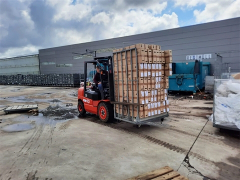 Xe nâng điện Lithium 3,5 Tấn EFL352