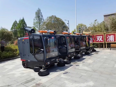 Xe quét rác ngồi lái S15