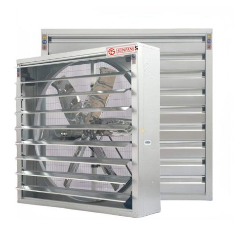 Quạt thông gió vuông giá rẻ HVT-1100 Sunfans – Công suất 0.75KW, Lưu lượng gió 32.000 m³/h
