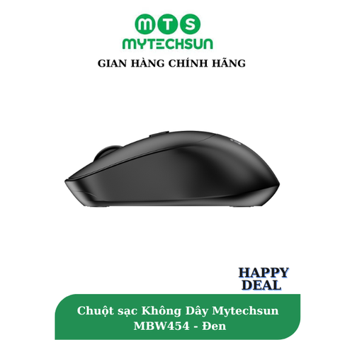 Chuột Sạc Không Dây Mytechsun MBW454-Màu đen