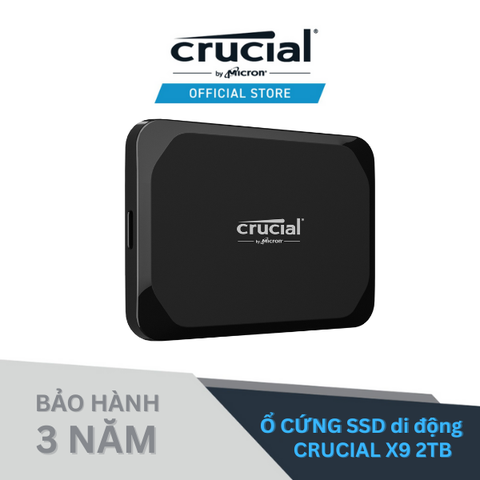 SSD di động Crucial X9 2TB- CT2000X9SSD9
