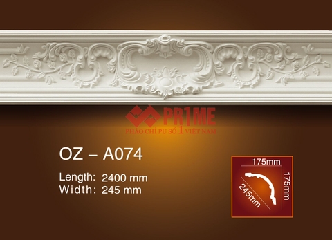 Phào cổ trần hoa văn A074