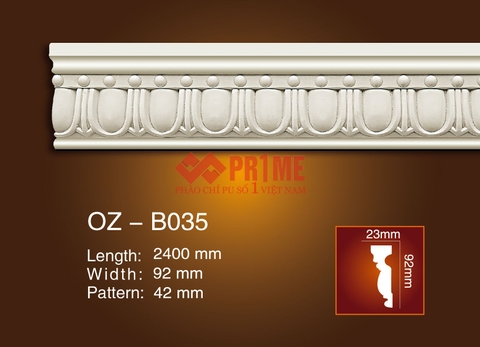 Phào chỉ tường B035