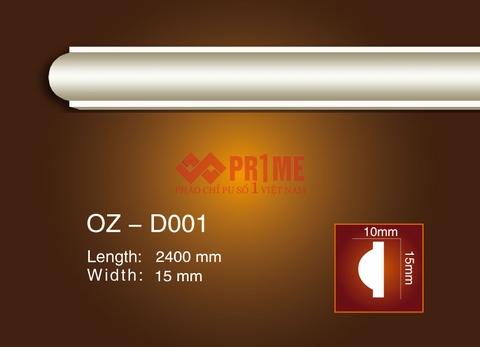 Phào chỉ tường D001