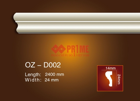 Phào chỉ tường D002