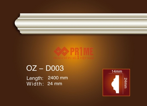 Phào chỉ tường D003