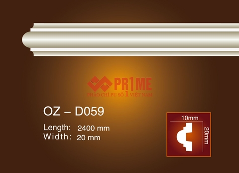 Phào chỉ tường D059