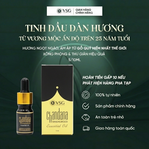 Tinh dầu Đàn hương Gplus - Lọ 5 ml