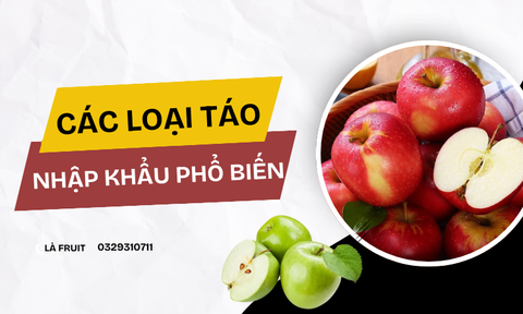 Các Loại Táo Nhập Khẩu Phổ Biến Nhất Việt Nam