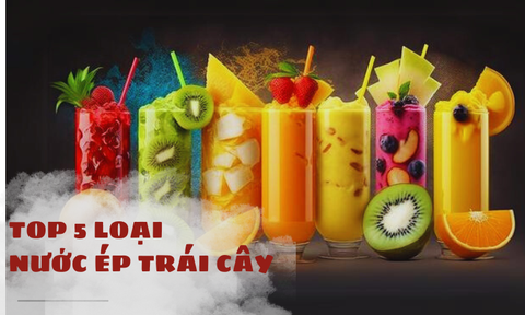 Top 8 Loại Nước Ép Trái Cây Bổ Dưỡng