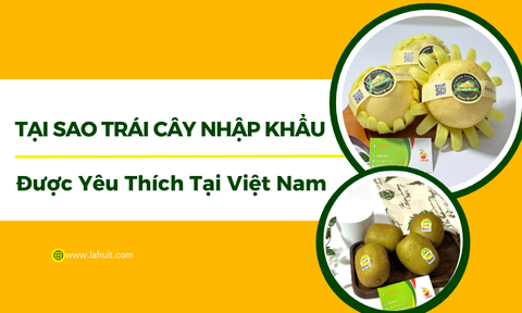 Tại Sao Trái Cây Nhập Khẩu Lại Được Yêu Thích Tại Việt Nam?